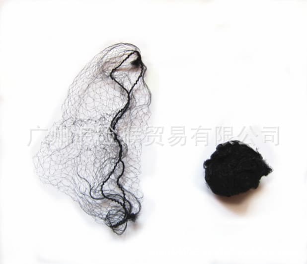 Professional Air Stewardess Invisible Small Hole Wig Hairnet 20 Inch 5 Colors Snood Bun Hairnet For Hairdressing Studio