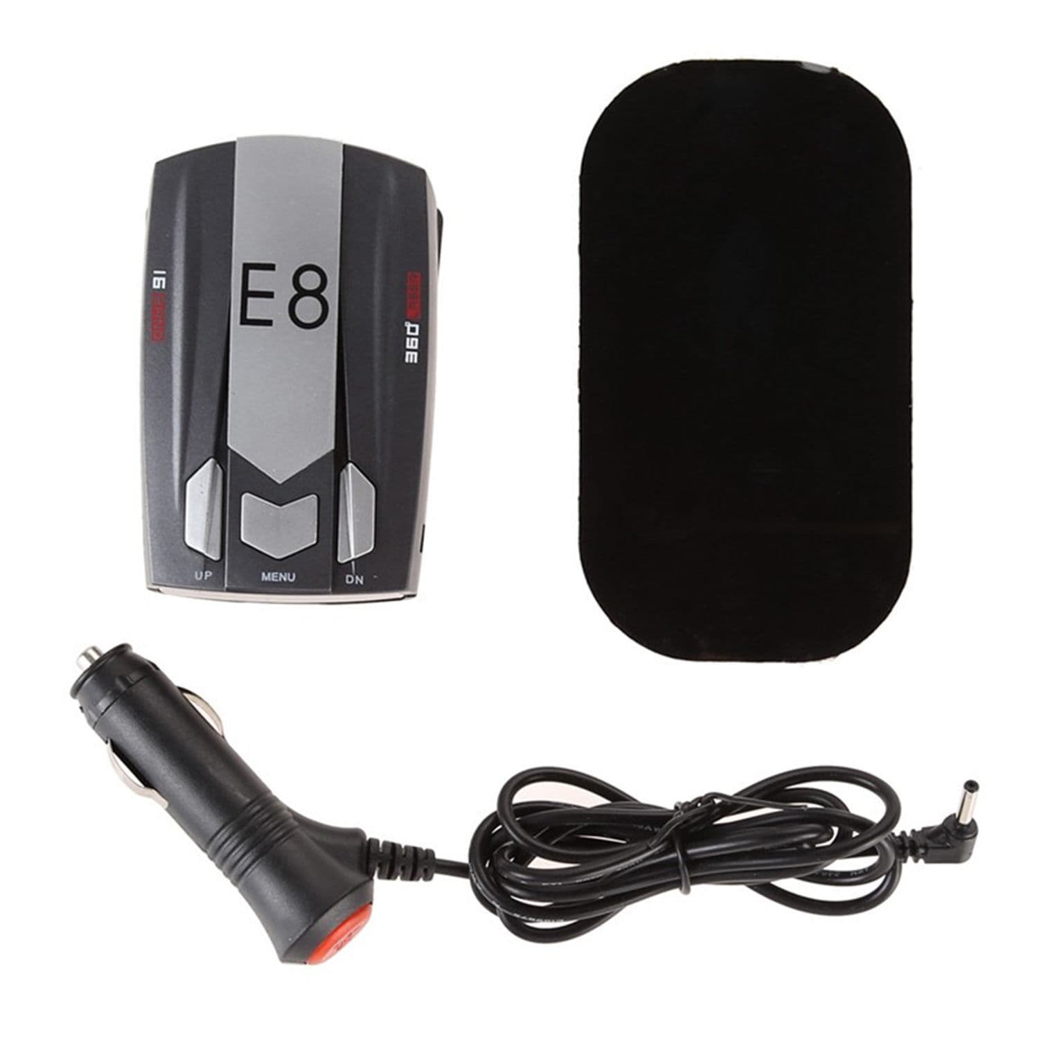 Factory New E8 Export English and Russian Bilingual Single Display Mobile Speed Electronic Dog Radar Detector