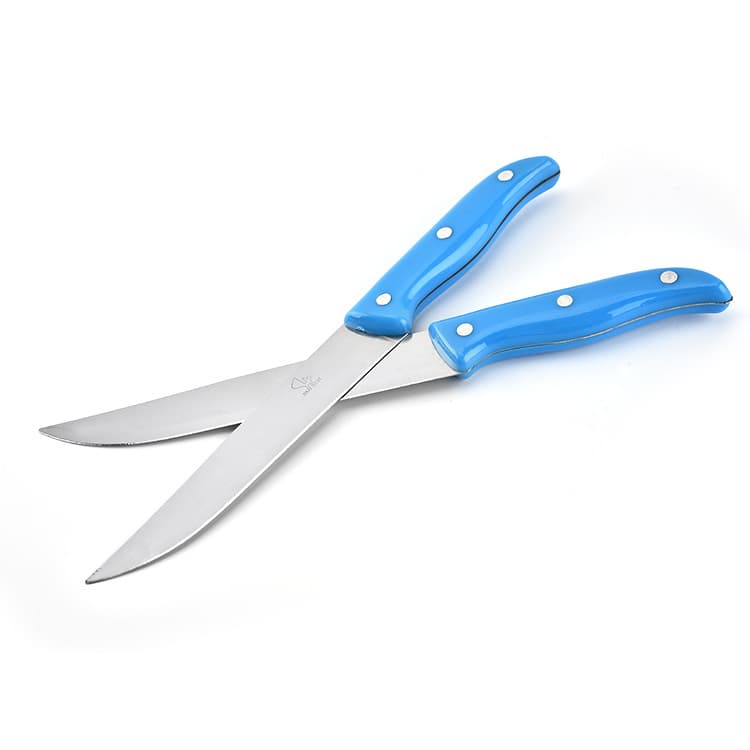 Factory Direct Stainless Steel Fruit Knife Household Kitchen Knife Plastic Handle Multi-Purpose Knife Fruit Peeler