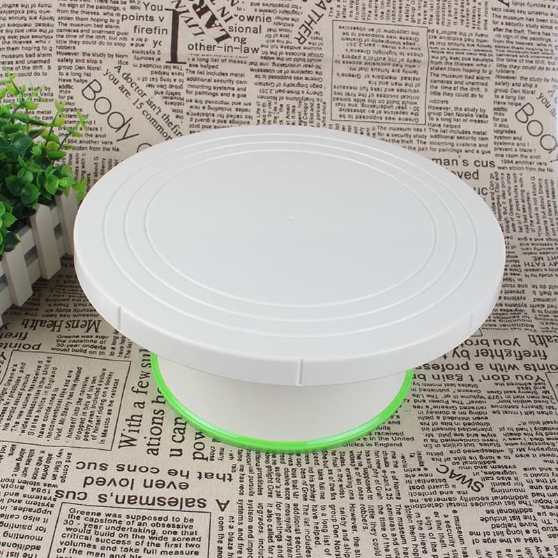 ABS Plastic Turntable Cake Decorating Stand High Plastic Icing Turntable Baking Tool Wholesale