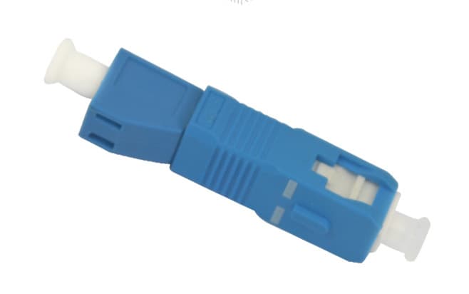 LC Female to SC Male-Female Fiber Optic Adapter SC Male to LC Female Flange Male-Female Adapter for Telecom