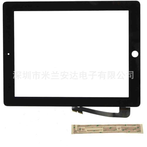 Touch screen assemblies for iPad 2, 3, 4, 5, including LCD and TP screens