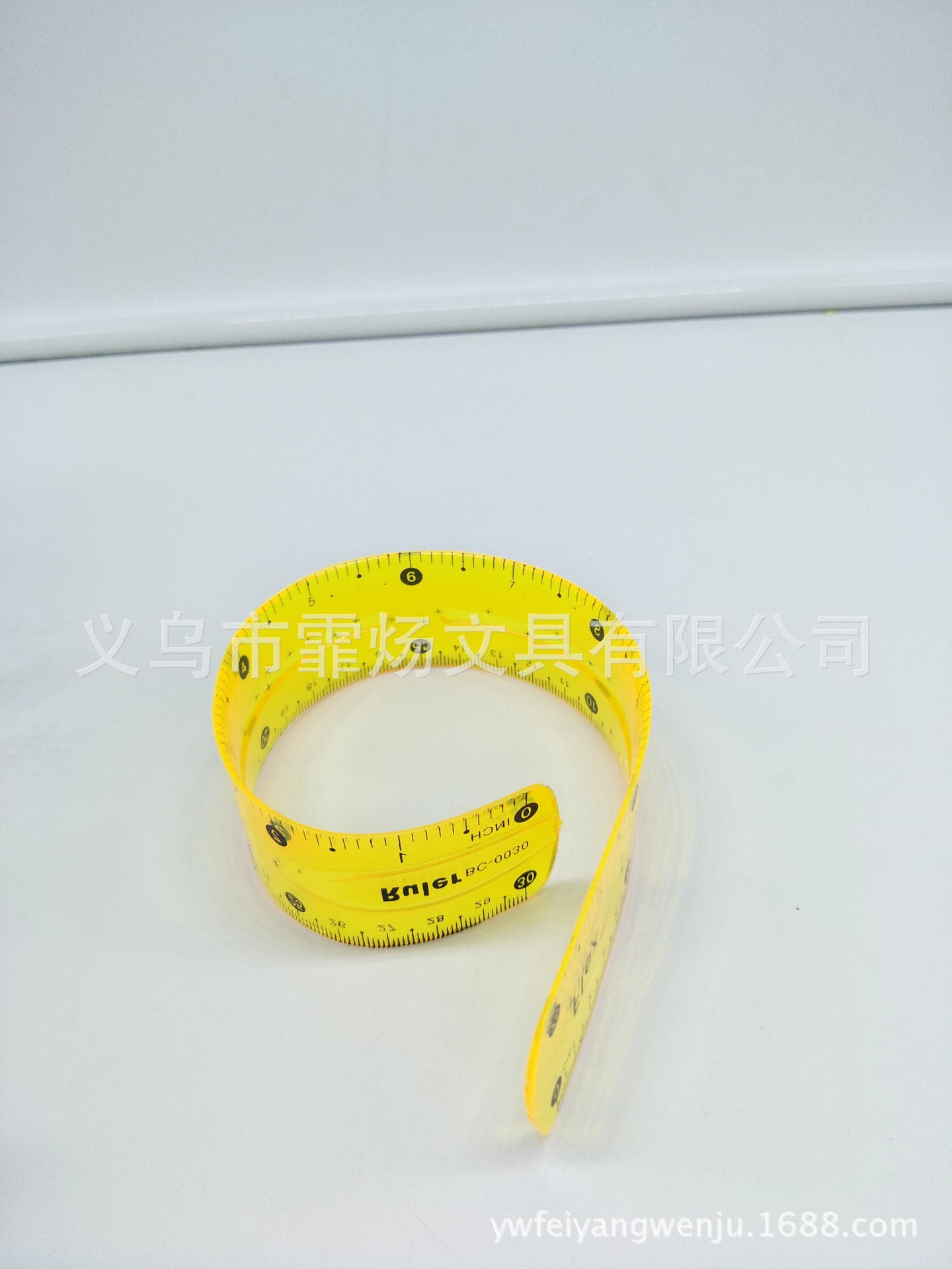 Korean Style Colorful Soft Ruler 30cm Flexible Straight Ruler Cute Bendable Ruler Office School Supplies Factory Direct