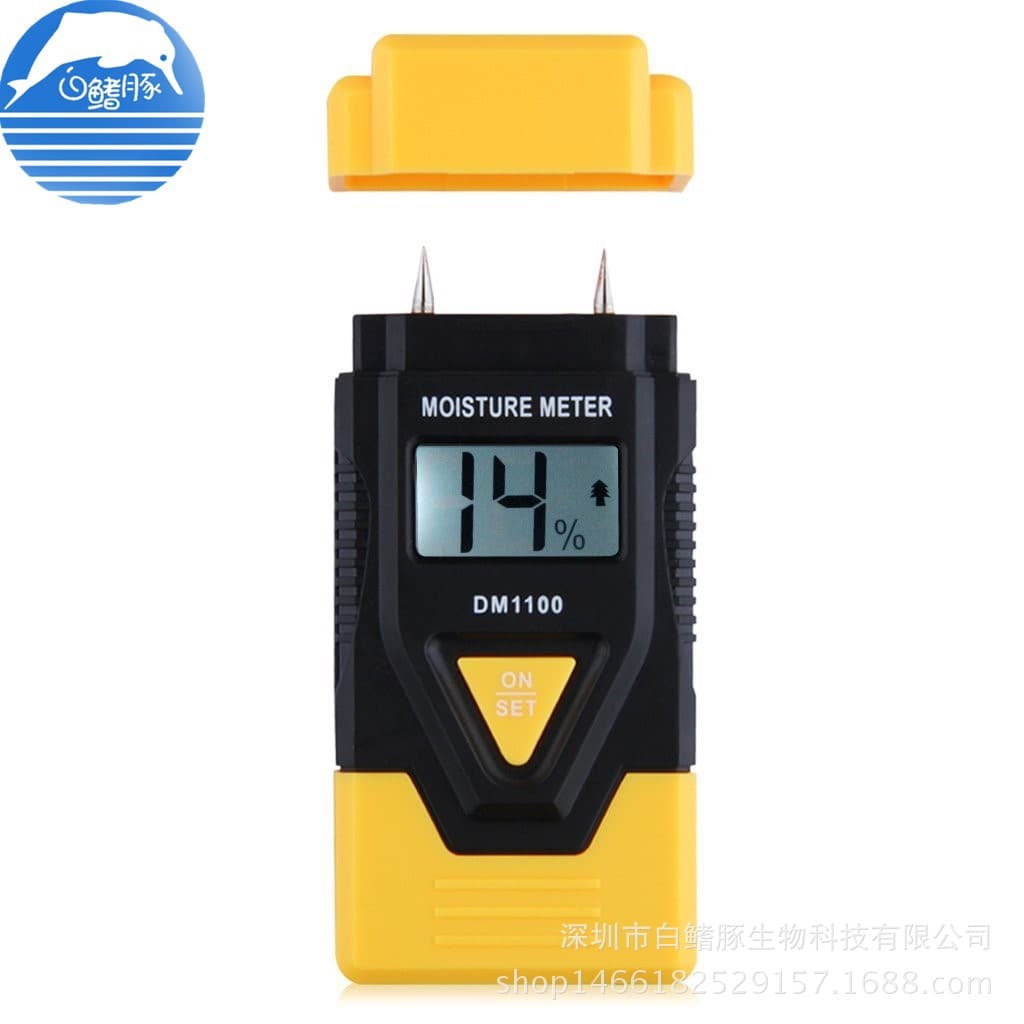 3-in-1 Wood, Cardboard, and Mixed Soil Moisture Meter DM1100 Wood Moisture Gauge