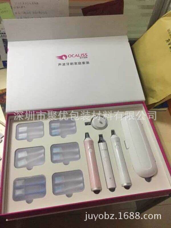 Custom Electric Toothbrush Packaging Box Insert, Sonic Toothbrush Set EVA Foam Packaging Tray, Foam Insert