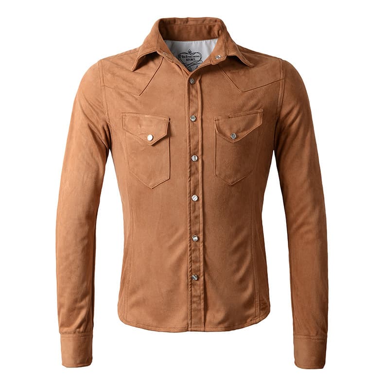 Custom Manufacturing eBay AliExpress Foreign Trade Long Sleeve Men's Shirt Japanese Solid Color French Cuff Shirt Original Japanese Order