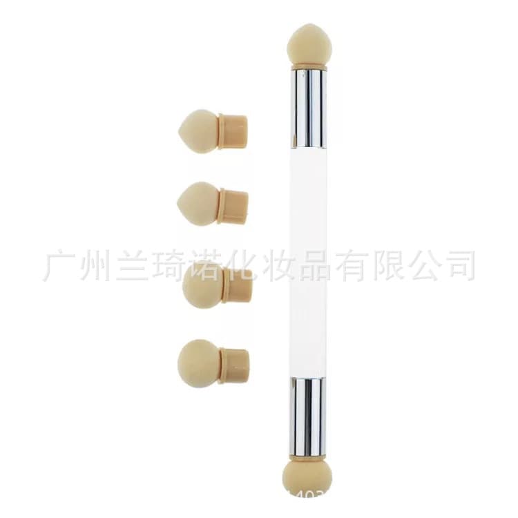 Nail tools gradient pen smudges pen point color pen phototherapy point color sponge pen double-headed changeable pen holder multi-color optional