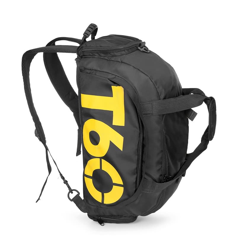 Fitness Bag Separate Wet And Dry Shoes Single Shoulder Travel Handbag for Men And Women Gym Customized Polyester Fiber Bag
