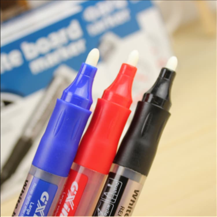 Wholesale Xiaxing Liquid Ink Whiteboard Marker, Erasable, Refillable, Writes on Glass, with Ink Cartridge G201 Three Colors