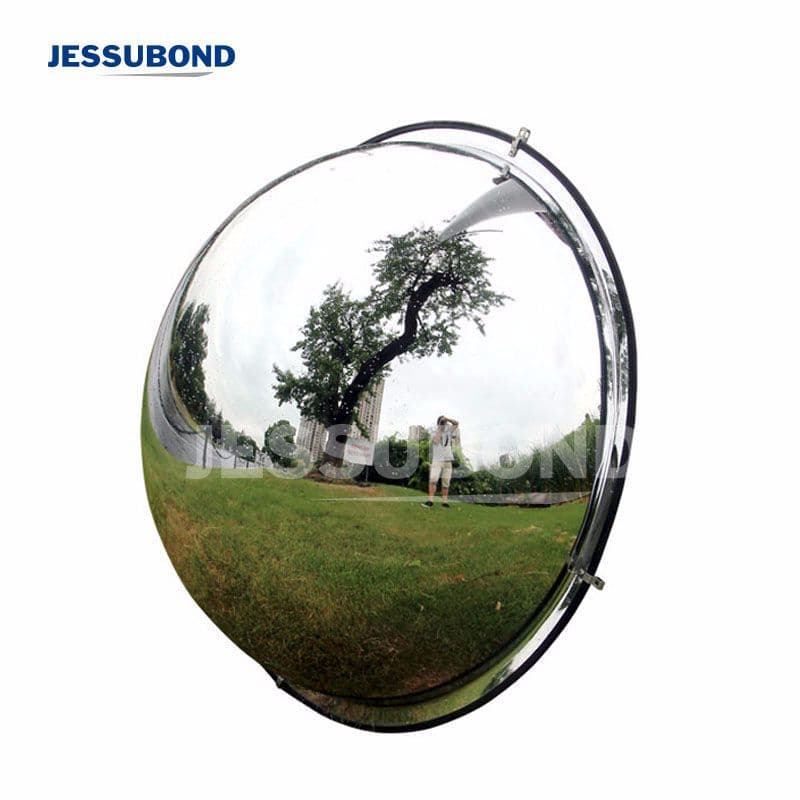 Kelan 100 CM 1/2 spherical mirror, global mirror, blind angle mirror, corner mirror, anti-theft mirror, warehouse mirror