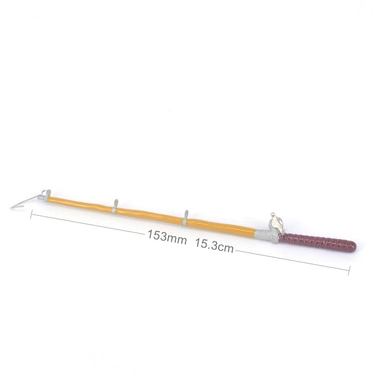 Fishing Rod Model Mini Artificial Dollhouse Accessories Home Scene Props