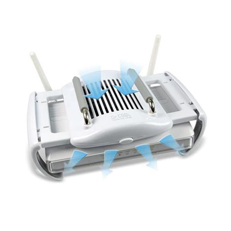 Applicable router fan/broadband cat cooling fan/household cooling rack/Jie cooling RC-02l tablet computer