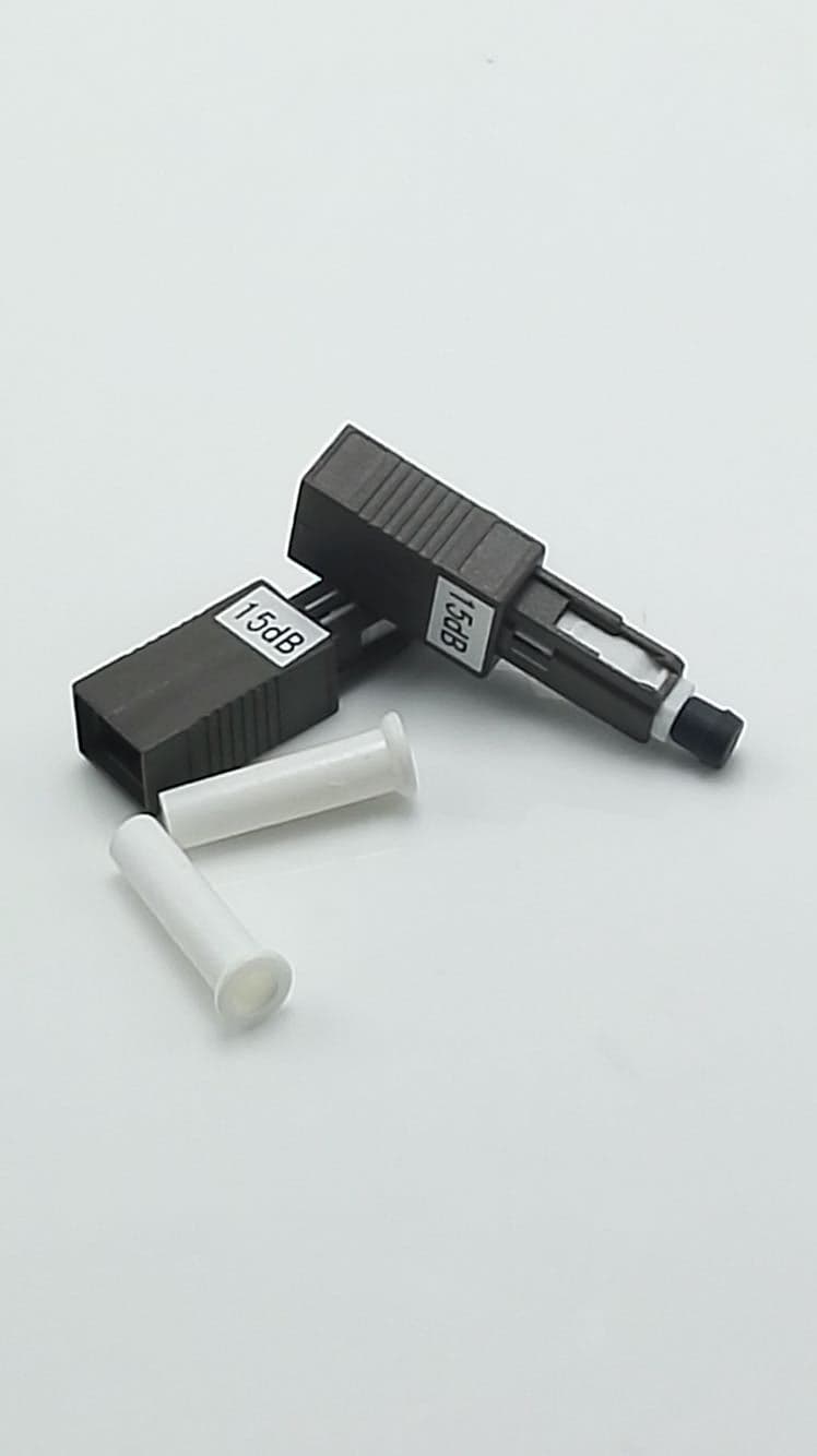 MU/UPC Fiber Optic Male-Female Attenuator Fixed Adapter Optical Signal Attenuator