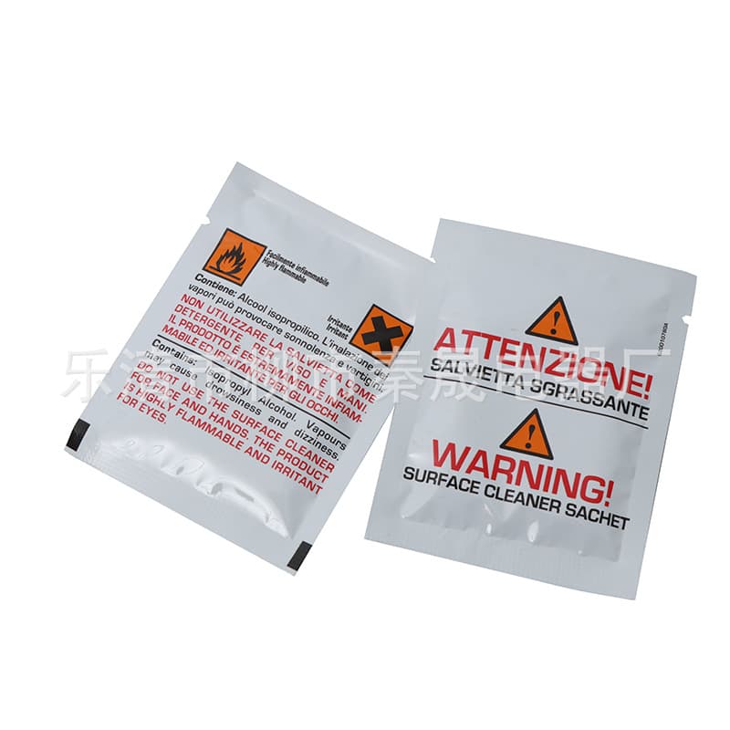 Fiber optic cleaning wipes, cable cleaning paper, cable accessory cleaning cloths, and joint cleaning wipes.