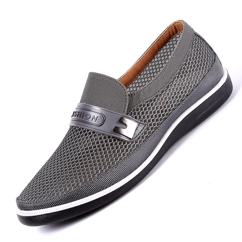 Old Beijing Cloth Shoes Summer Mesh Shoes Men's Casual Shoes Breathable Fashion Mesh Shoes