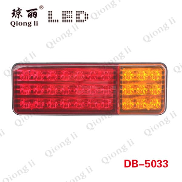 Qiongli LED Truck Tail Light, Trailer Rear Light, Mini Truck, Small Tricycle Tail Light