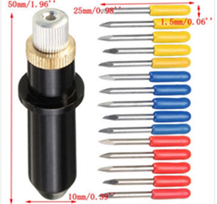 Pica Cutting Plotter Blade Holder / High-Quality Pica Vinyl Cutter Blade Holder / Compatible with Full Series Pica Cutting Plotter Set