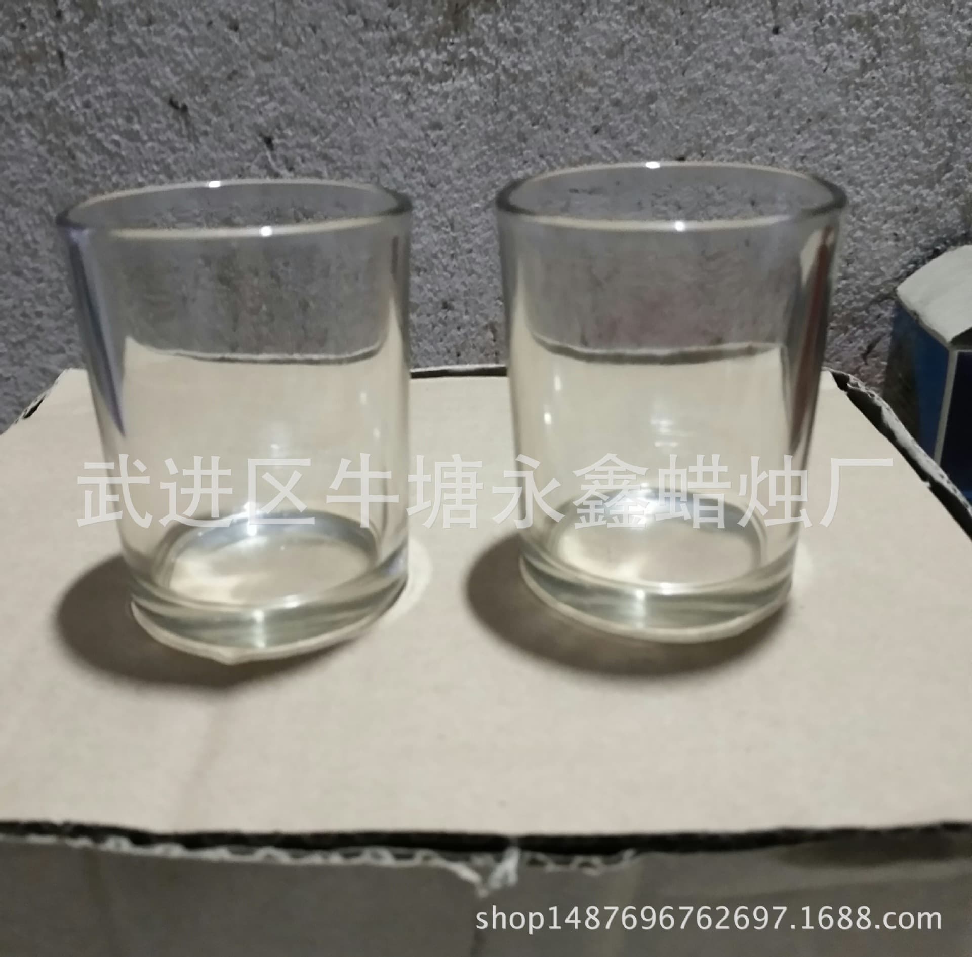 diy candle materials glass candle holder small round cup jelly candle aromatherapy wax container jelly candle cup