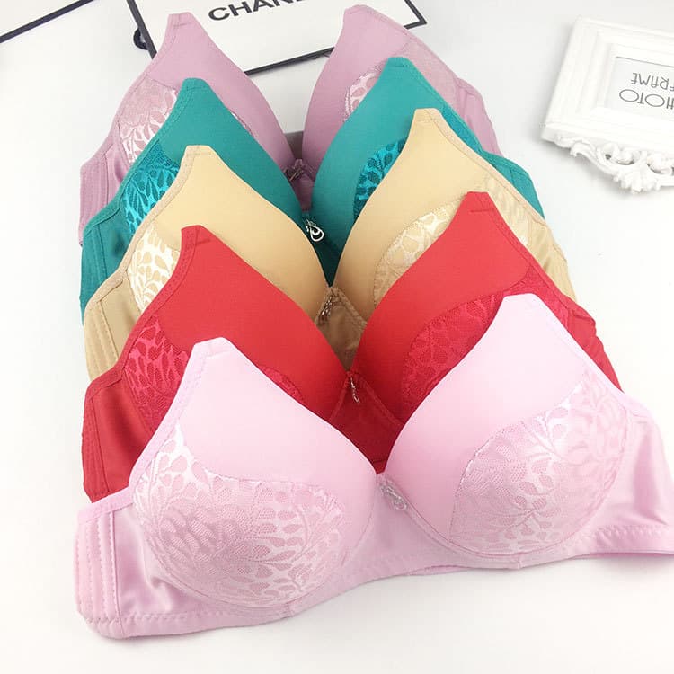 Wireless Bra Plus Size Thin Style Mother Bra Underwear Middle-aged and Elderly Women New Factory Direct Wholesale