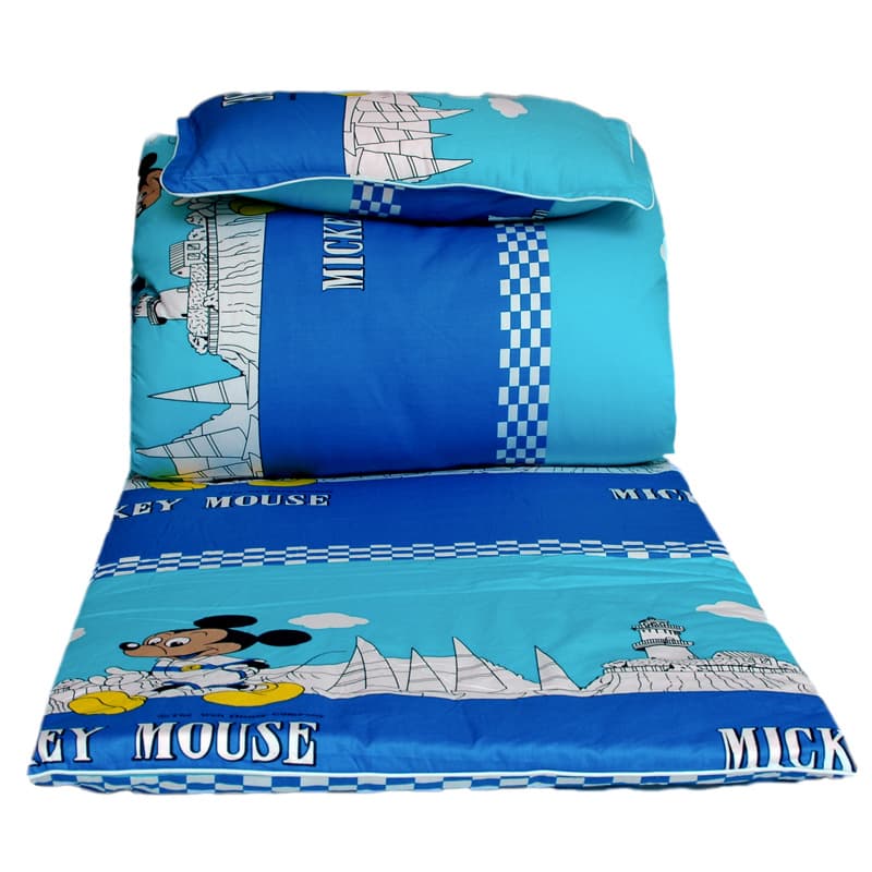 Shenzhen Childlike Cartoon Mickey Quilt, Kindergarten Bedding Three-Piece Set, Afternoon Care Children's Three-Piece Quilt Set