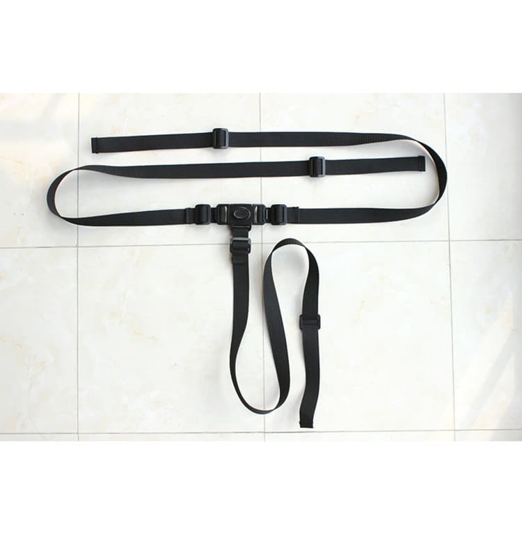 3-Point Safety Harness for Baby Stroller High Chair, Three-Point Safety Protection Belt Waist Strap