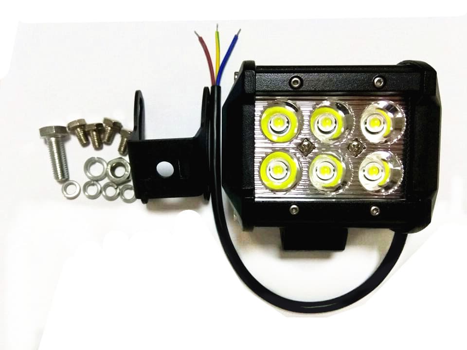 White and Yellow Dual-color LED Light Bar, Car Off-Road Vehicle Modification Anti-fog Roof Light, Turn Signal Warning Light