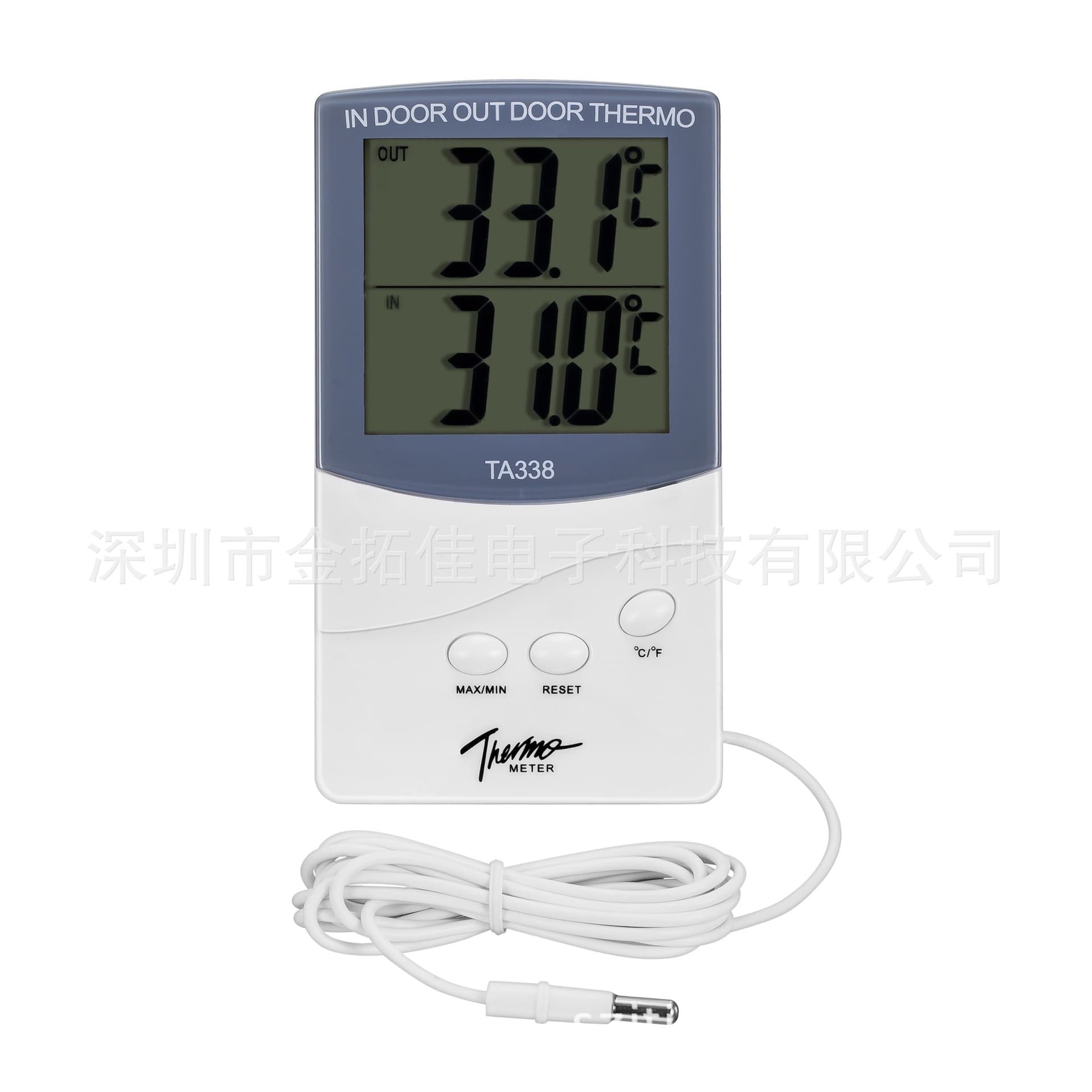 TA338 Dual Thermometer with Probe