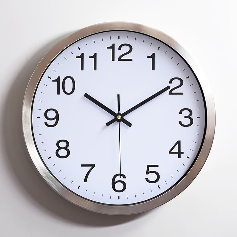 Supplier of silent stainless steel wall clocks, creative and stylish aluminum wall clocks for living rooms, wholesale from manufacturers, and wholesale clocks.