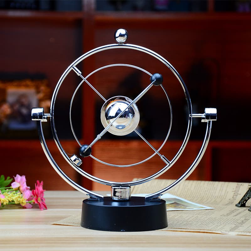 H005 Universe Planet Motion Orbit Perpetual Motion Machine Magnetic Swing Dynamic Art Craft Gift Decorative Ornament