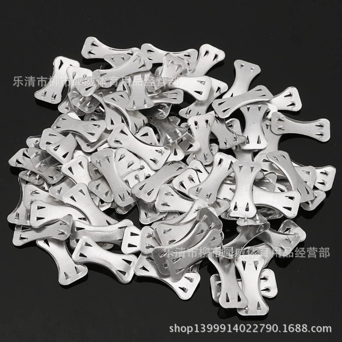 Bandage Buckle, Specialized Plum Blossom Buckle for Bandage Fixation, Four-Tooth Butterfly Clasp, Aluminum Hook Fastener