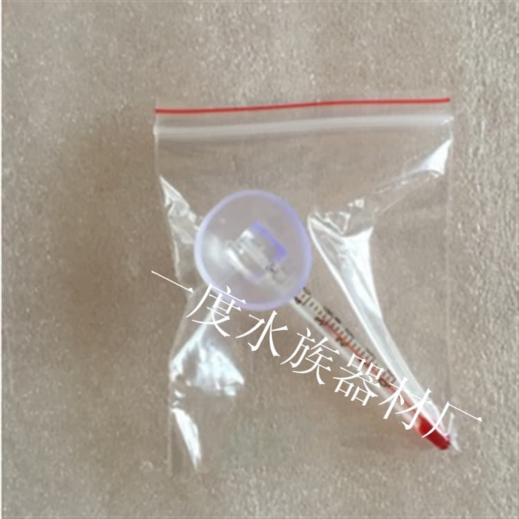 Aquarium Equipment Mini Thermometer Wholesale, Fish Tank Glass Rod Thermometer, Various Shapes for Aquatic Temperature Measurement