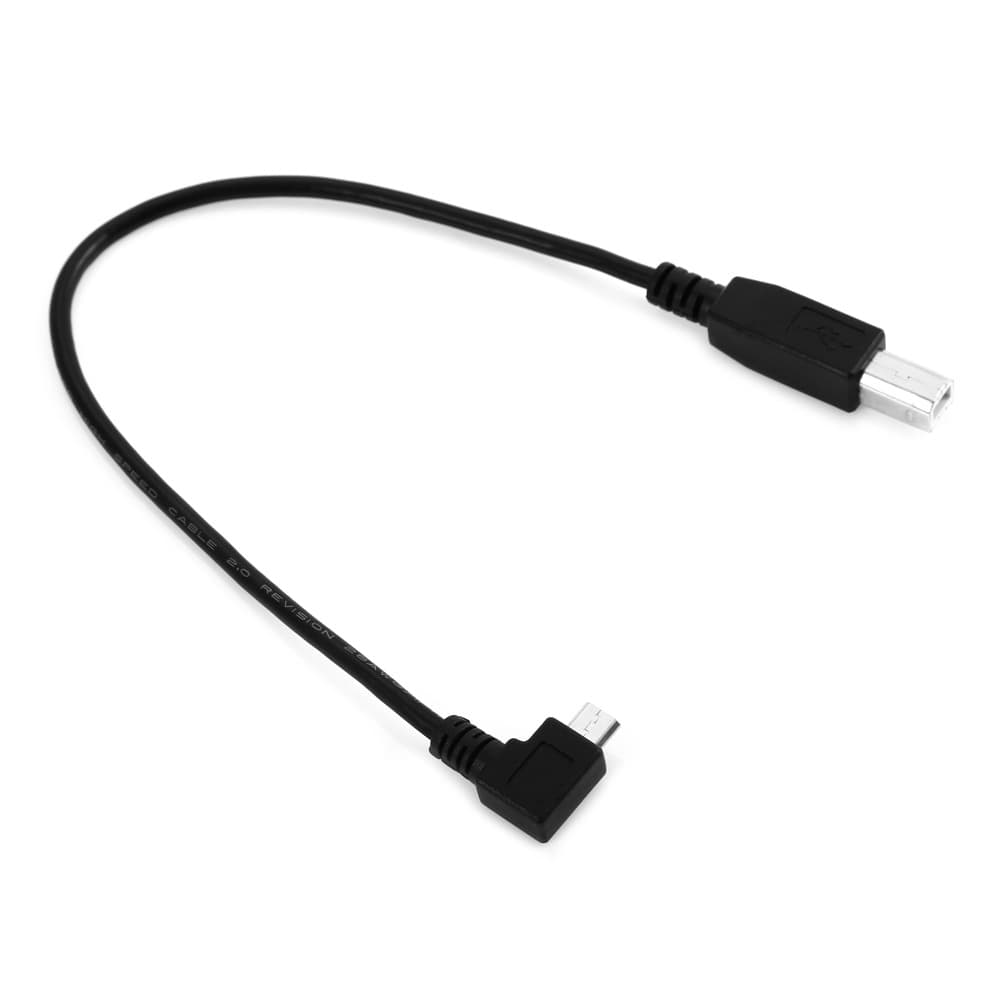 U2-103-RI Micro USB OTG to USB Type-B Data Cable for Connecting Hard Drive or Printer to Phone or Tablet