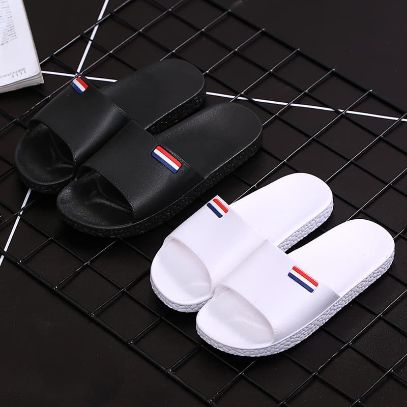 New Summer Slippers Wholesale Indoor Anti-Slip Men Women Couples Plastic Home Bathroom Slippers Factory Direct