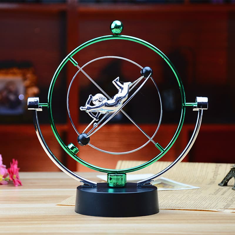 H006 Cupid Archery Celestial Motion Orbit Perpetual Motion Device Home Dynamic Art Swing Ornament