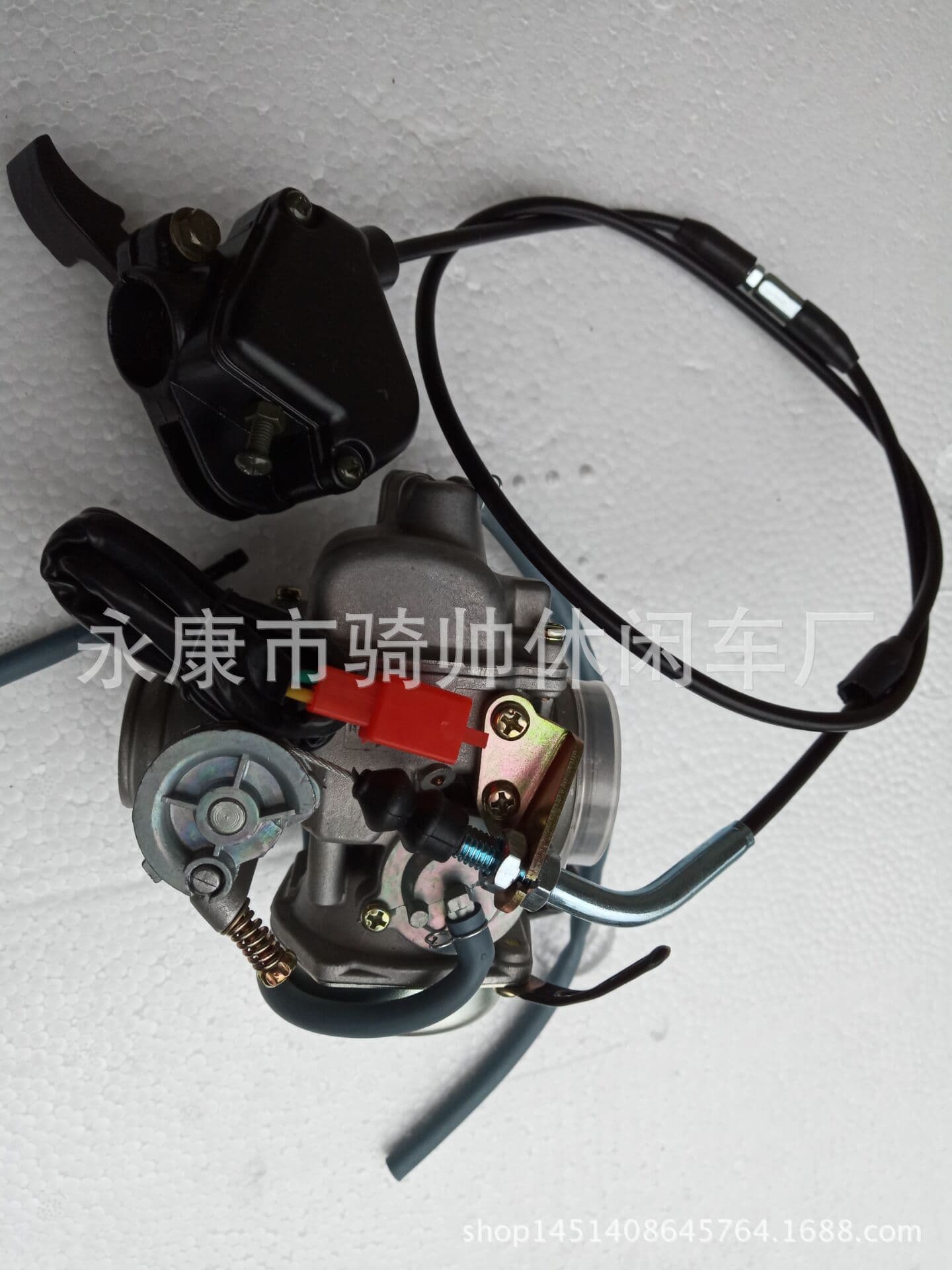Beach Motorcycle Pedal GY6 Engine / 150cc Motorcycle Carburetor Thumb Throttle Cable