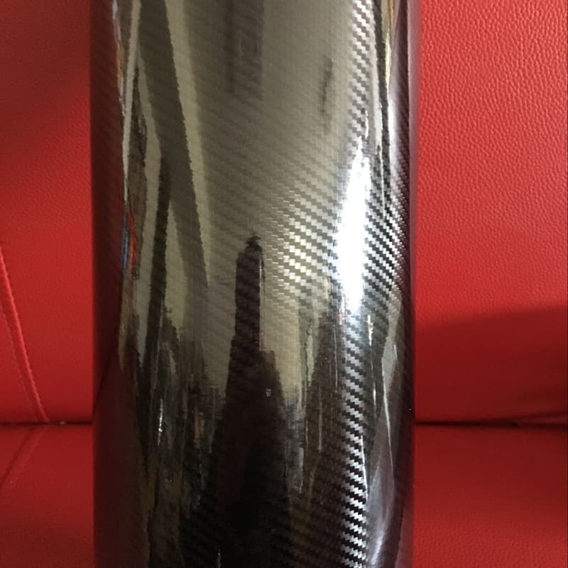 5d 6d 7d Carbon Fiber Stickers 3d 4d Carbon Fiber Film Black Blue To Purple Color Changing Car Wrap Film
