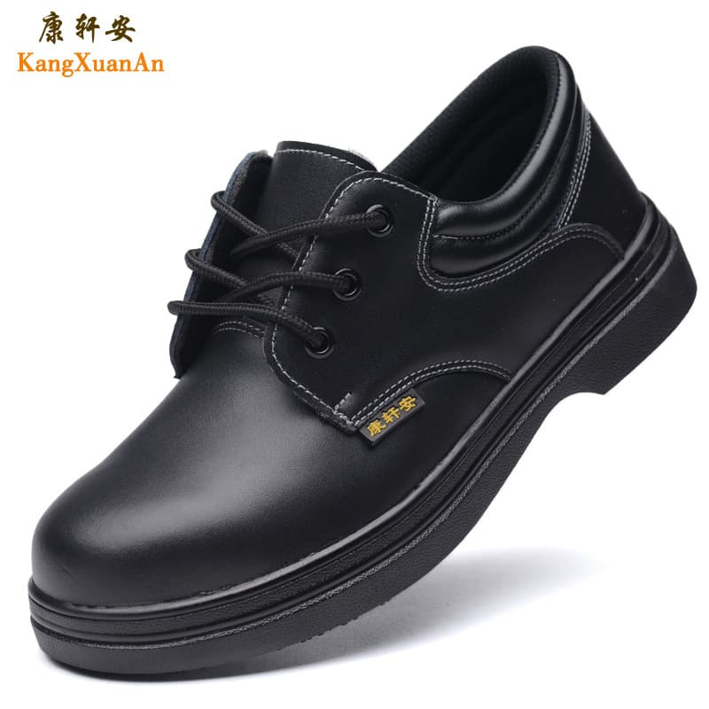 Chef Shoes, Slip-Resistant Men's Waterproof Oil-Proof Summer Hotel Shoes, Anti-Smash Anti-Puncture Safety Shoes