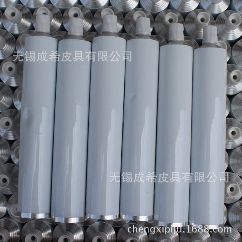100ml Aluminum Toothpaste Tube Refillable Aluminum Soft Tube for Raw Lacquer Packaging, Glue, Pigment, Shoe Polish Packaging Soft Tube