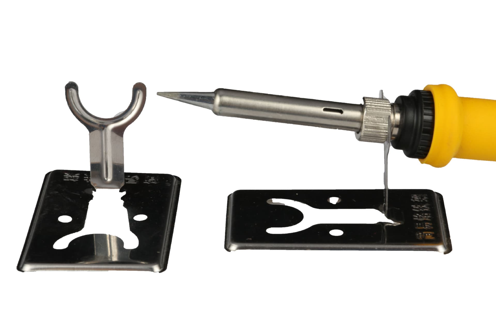 Simple Soldering Iron Stand, All-Metal Tinning, Solder Wire Holder, Soldering Iron Stand, Electric Soldering Iron Holder, Multifunctional Soldering Iron Base