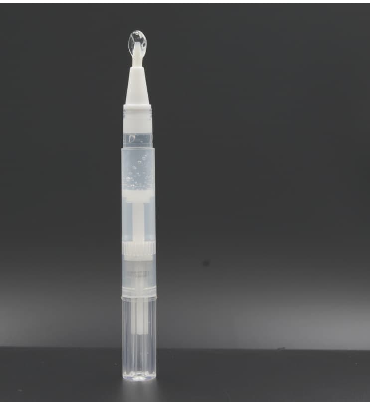 Supply 2ml Clear Plastic Teeth Whitening Pen, Rotating Whitening Pen, Oral Whitening Gel