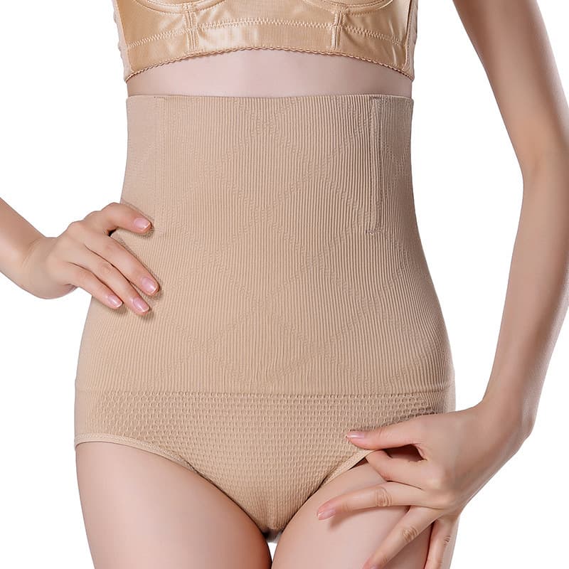High-Waisted Postpartum Seamless Tummy Control Underwear, Tummy Control Pants, Seamless Stomach Firming Butt Lifting Shapewear Pants, Women's Body Shaping Pants