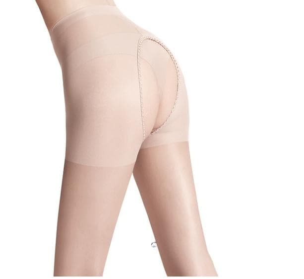 Double-sided Open Stockings Front and Back Open Crotch Hollow Pantyhose Women's Summer Ultra-thin Sexy Carved Hollow Free Socks 1003
