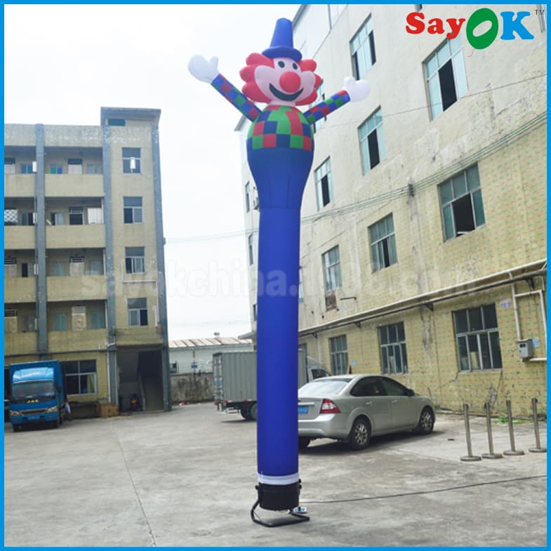 Customized advertising dancer, inflatable aerial swinger, clown cartoon model aerial dancer, customized with pictures