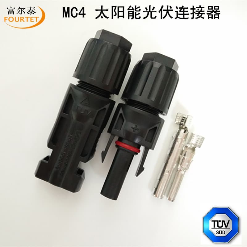 MC4 Solar Panel PV Connector Waterproof Photovoltaic Connector MC4 PV Cable Assembly