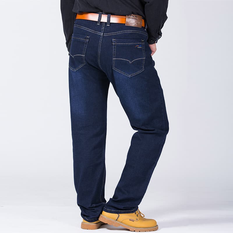 Plus Size Men's Jeans Oversized Casual Style Cotton Pants Large Size 30-52 Available For All Seasons