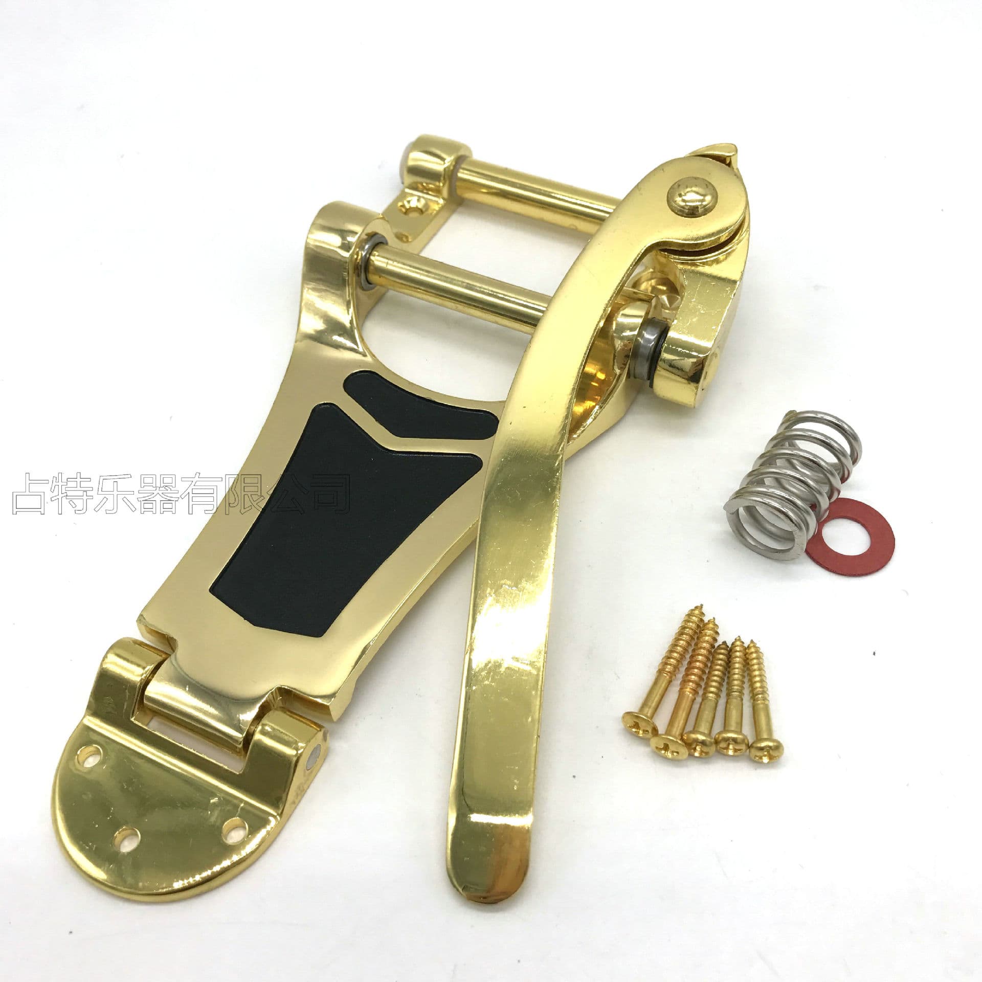 Guitar Parts Electric Guitar Bridge Big Whammy Bar Tailpiece High-End Guitar Tremolo Bridge Gold