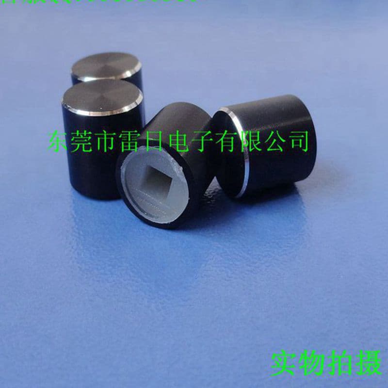 Factory Direct Aluminum Alloy Volume Knob Diameter 10 Height 10 Square Hole Mixer Tuning Knob Potentiometer Button