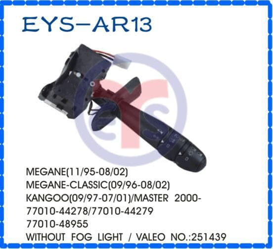 Compatible with Renault Switch RENAULT MEGANE/KANGOO/MASTER|77010-44278/442