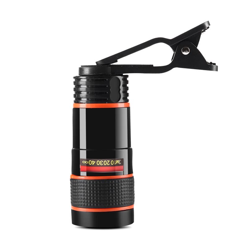 8x Phone Photography Telescope Long-Focus External Lens 8x Magnification Mini Portable Telescope