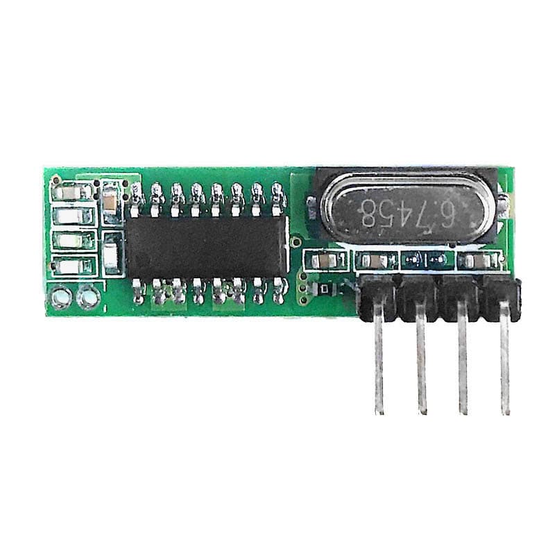 433MHz Superheterodyne RF Wireless Receiver Module High Sensitivity Gate Control Alarm Strobe Light Remote Receiver Board